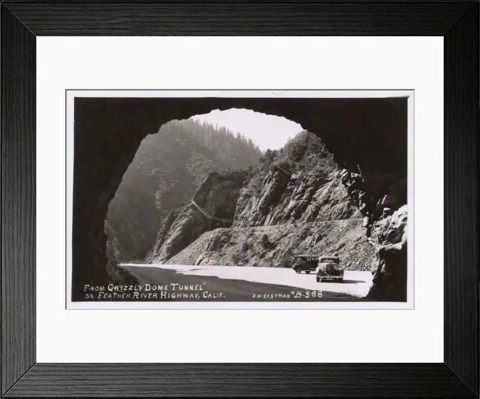 Framed Print : Grizzly Dome Tunnel, Butte County, California, USA Framed Print : Grizzly Dome Tunnel, Butte County, California, USA