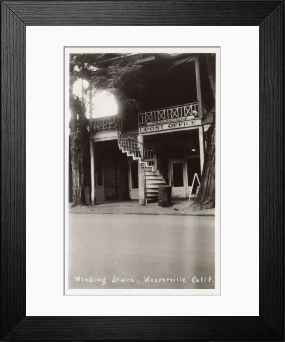 Framed Print : Weaverville, Trinity County, California, USA Framed Print : Weaverville, Trinity County, California, USA