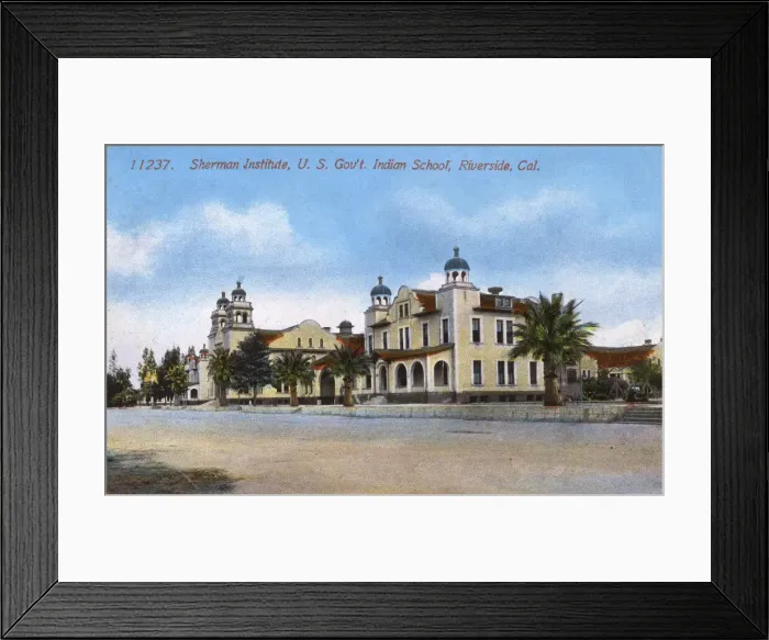 Framed Print : Sherman Institute, Riverside County, California, USA Framed Print : Sherman Institute, Riverside County, California, USA