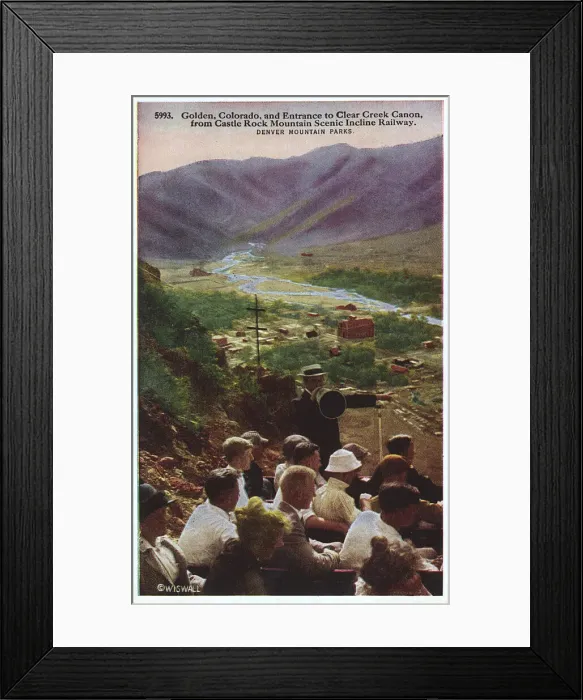 Framed Print : Entrance to Clear Creek Canyon, Colorado, USA Framed Print : Entrance to Clear Creek Canyon, Colorado, USA