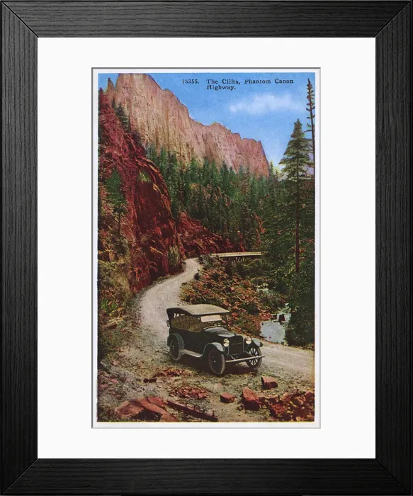 Framed Print : The Cliffs, Phantom Canyon Highway, Colorado, USA Framed Print : The Cliffs, Phantom Canyon Highway, Colorado, USA