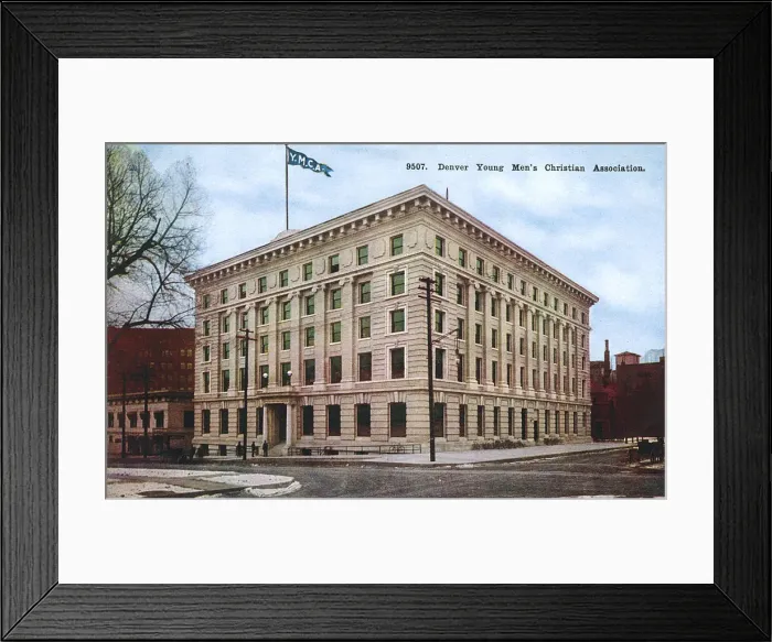Framed Print : YMCA building, Denver, Colorado, USA Framed Print : YMCA building, Denver, Colorado, USA