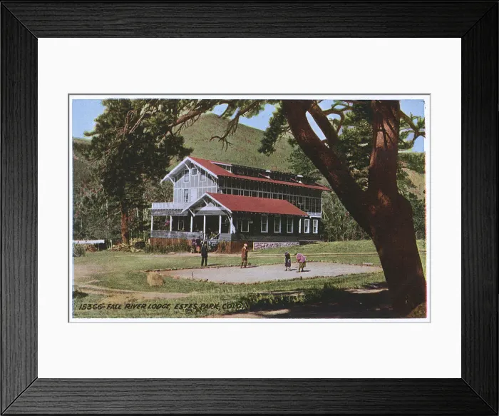 Framed Print : Fall River Lodge, Estes Park, Colorado, USA Framed Print : Fall River Lodge, Estes Park, Colorado, USA