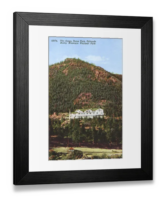 Framed Print : The Crags, Estes Park, Colorado, USA Framed Print : The Crags, Estes Park, Colorado, USA