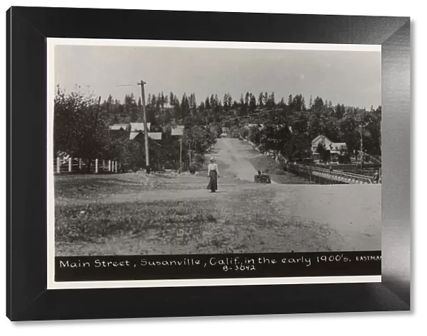 Main Street, Susanville, Lassen County, California, USA