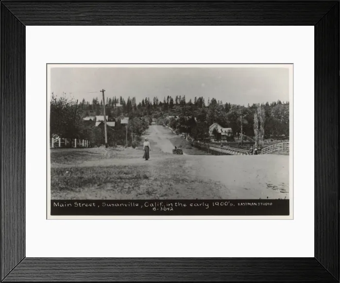 Framed Print : Main Street, Susanville, Lassen County, California, USA Framed Print : Main Street, Susanville, Lassen County, California, USA