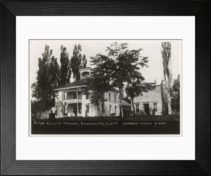 Framed Print : Court House, Susanville, Lassen County, California, USA Framed Print : Court House, Susanville, Lassen County, California, USA