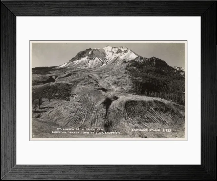 Framed Print : Mount Lassen, California, USA Framed Print : Mount Lassen, California, USA