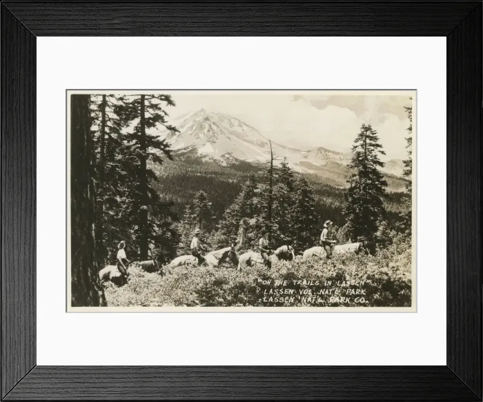 Framed Print : Lassen Volcanic National Park, California, USA Framed Print : Lassen Volcanic National Park, California, USA