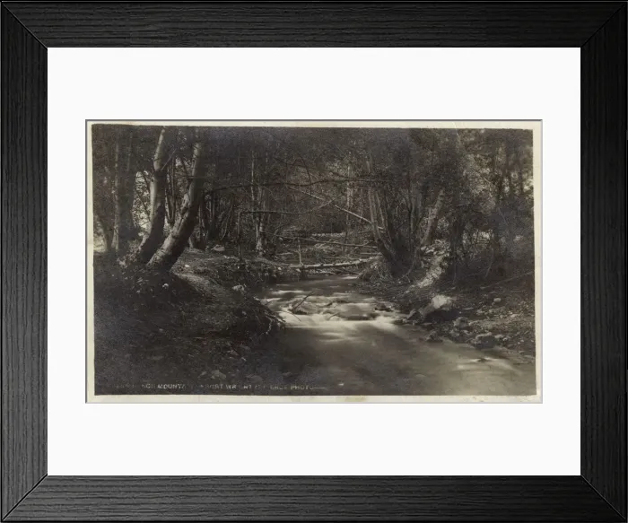 Framed Print : Glenn Ranch, San Bernardino County, California