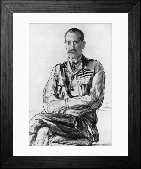 Framed Print : Major-General Hugh Montague Trenchard, DSO Framed Print : Major-General Hugh Montague Trenchard, DSO