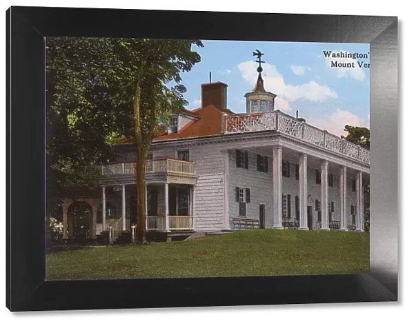 Washingtons Mansion, Mount Vernon, Virginia, USA