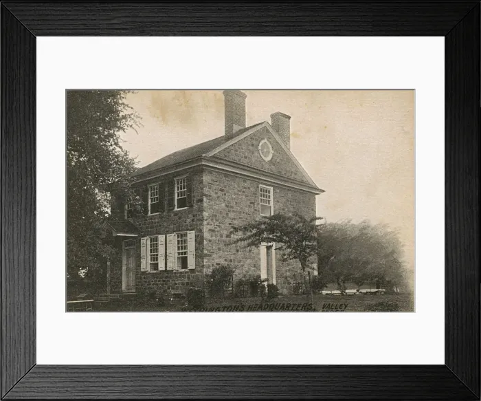 Framed Print : Washingtons HQ, Valley Forge, Pennsylvania, USA Framed Print : Washingtons HQ, Valley Forge, Pennsylvania, USA
