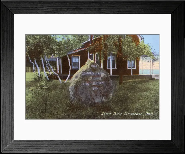 Framed Print : Landing place, Newbury, Massachusetts, USA Framed Print : Landing place, Newbury, Massachusetts, USA