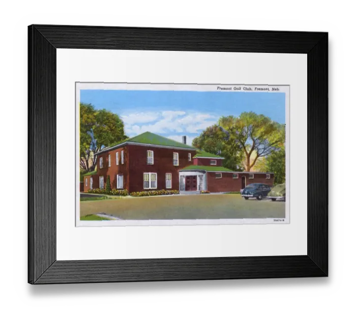 Framed Print : Fremont Golf Club, Fremont, Nebraska, USA Framed Print : Fremont Golf Club, Fremont, Nebraska, USA