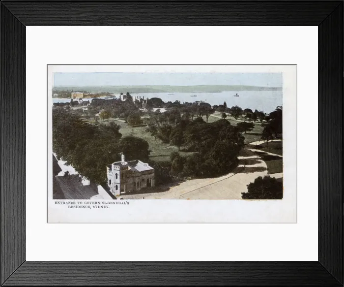 Framed Print : Governor Generals Residence, Sydney, Australia Framed Print : Governor Generals Residence, Sydney, Australia