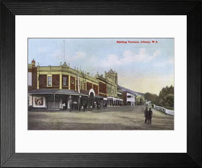 Framed Print : Stirling Terrace, Albany, Western Australia Framed Print : Stirling Terrace, Albany, Western Australia