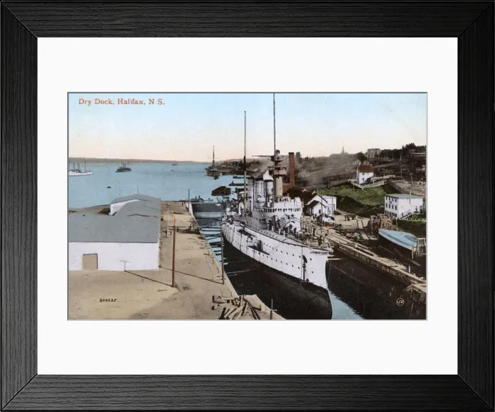 Framed Print : Dry dock, Halifax, Nova Scotia, Canada Framed Print : Dry dock, Halifax, Nova Scotia, Canada