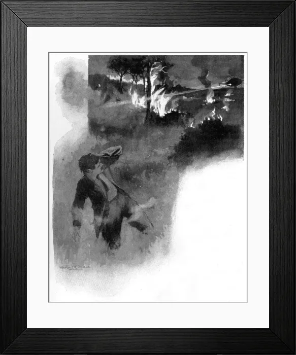 Framed Print : War of the Worlds by H. G. Wells - First Publication Framed Print : War of the Worlds by H. G. Wells - First Publication