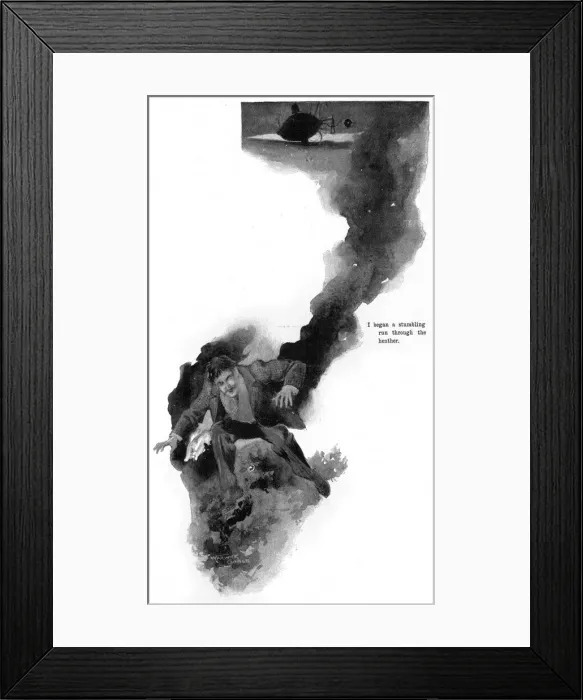 Framed Print : War of the Worlds by H. G. Wells - First Publication Framed Print : War of the Worlds by H. G. Wells - First Publication