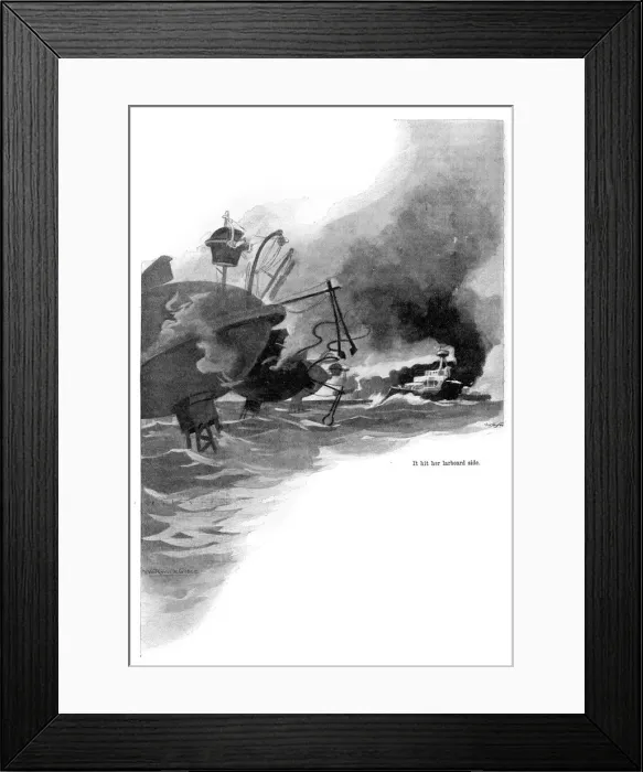 Framed Print : War of the Worlds by H. G. Wells - First Publication Framed Print : War of the Worlds by H. G. Wells - First Publication