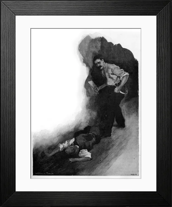 Framed Print : War of the Worlds by H. G. Wells - First Publication Framed Print : War of the Worlds by H. G. Wells - First Publication