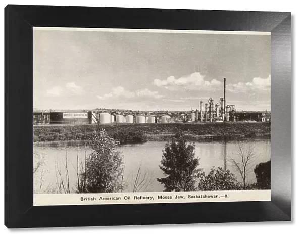 Oil Refinery at Moose Jaw, Saskatchewan, Alberta, Canada