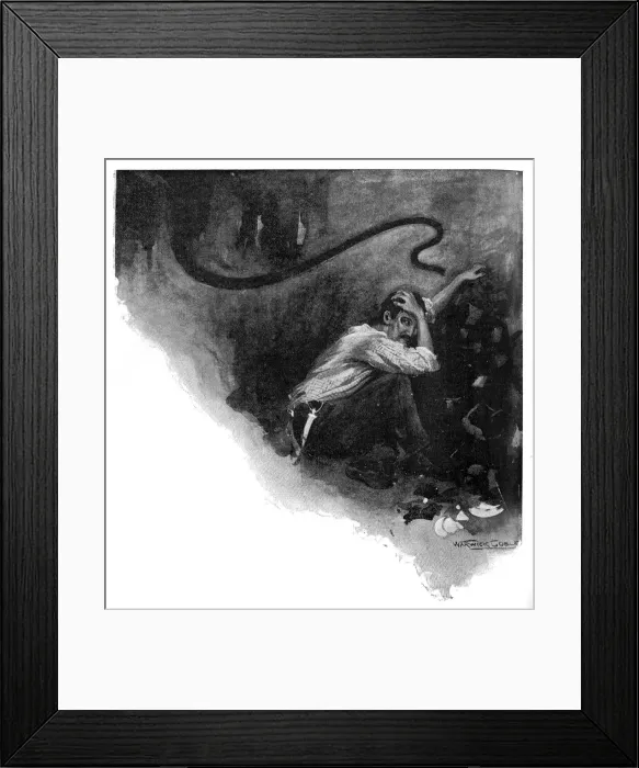 Framed Print : War of the Worlds by H. G. Wells - First Publication Framed Print : War of the Worlds by H. G. Wells - First Publication