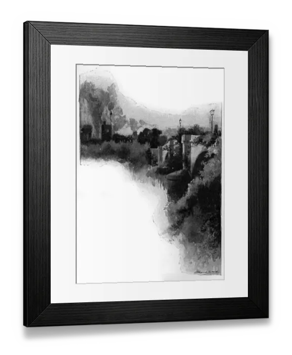 Framed Print : War of the Worlds by H. G. Wells - First Publication Framed Print : War of the Worlds by H. G. Wells - First Publication