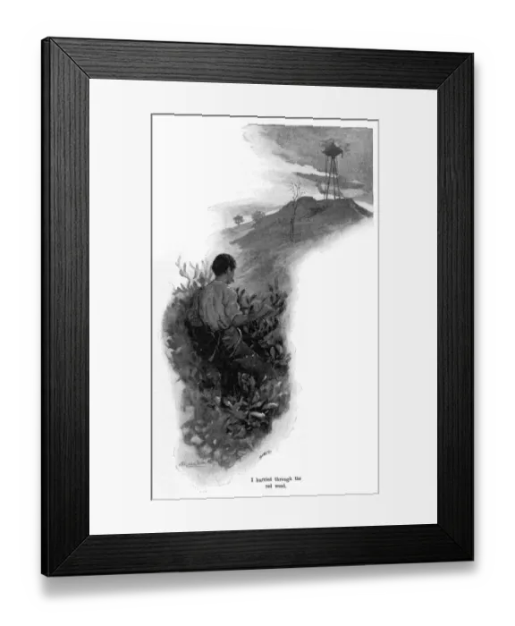 Framed Print : War of the Worlds by H. G. Wells - First Publication Framed Print : War of the Worlds by H. G. Wells - First Publication