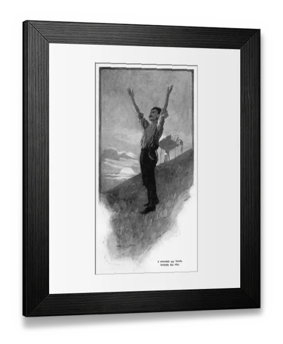 Framed Print : War of the Worlds by H. G. Wells - First Publication Framed Print : War of the Worlds by H. G. Wells - First Publication