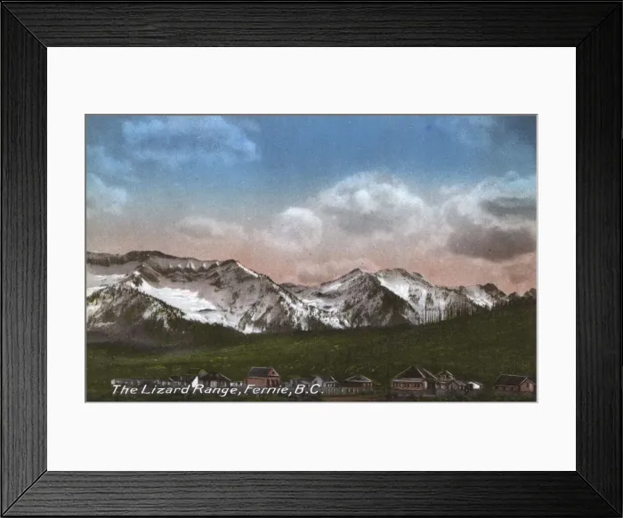Framed Print : The Lizard Range, Fernie, British Columbia, Canada Framed Print : The Lizard Range, Fernie, British Columbia, Canada