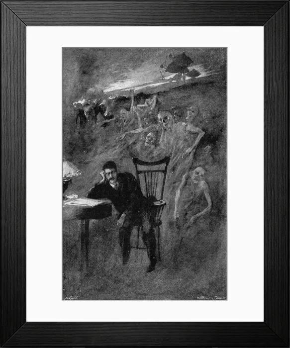 Framed Print : War of the Worlds by H. G. Wells - First Publication Framed Print : War of the Worlds by H. G. Wells - First Publication