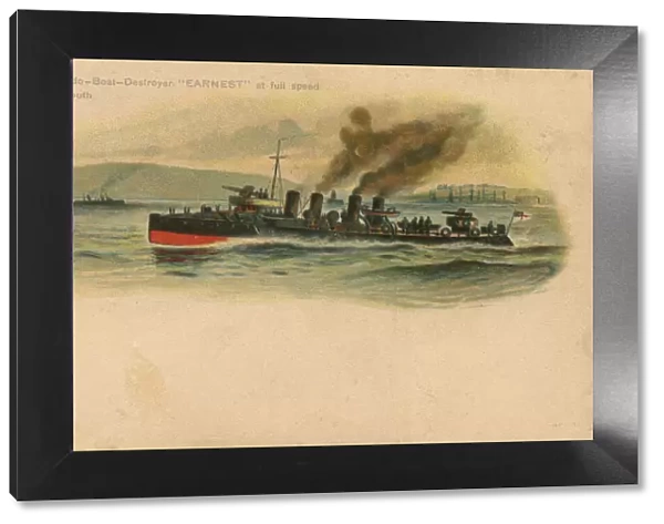 HMS torpedo boat destroyer, Earnest