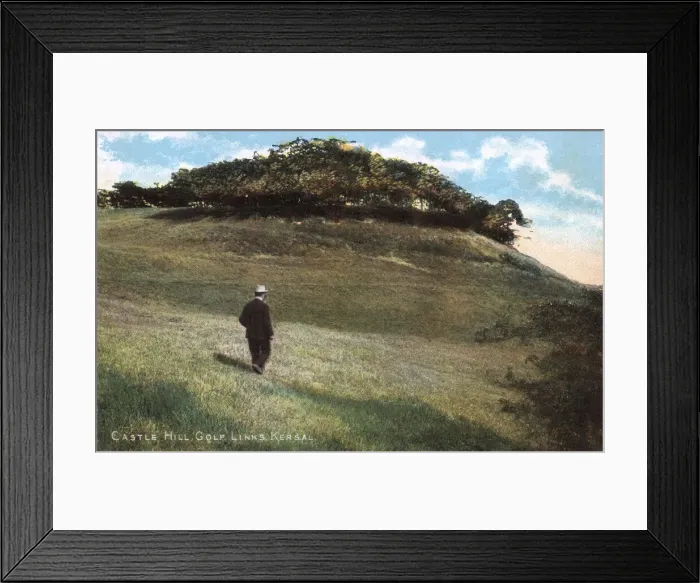 Framed Print : Castle Hill Golf Links, Kersal, Manchester Golf Club Framed Print : Castle Hill Golf Links, Kersal, Manchester Golf Club