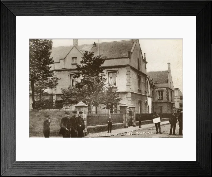 Framed Print : Sailors Home, Cardiff, Glamorgan, South Wales Framed Print : Sailors Home, Cardiff, Glamorgan, South Wales