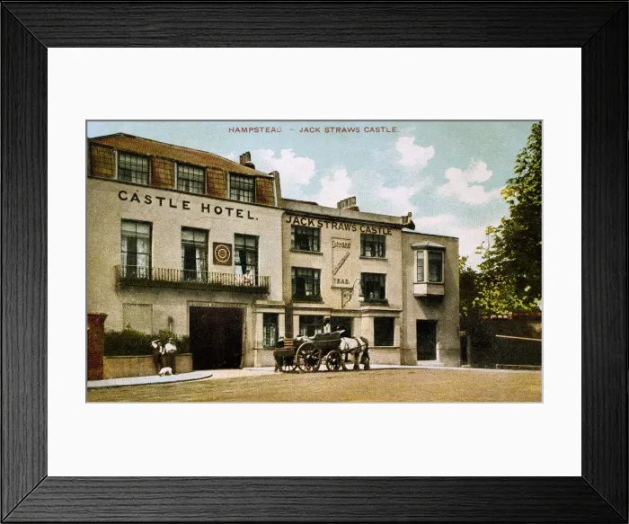 Framed Print : Jack Straws Castle, Hampstead, NW London Framed Print : Jack Straws Castle, Hampstead, NW London
