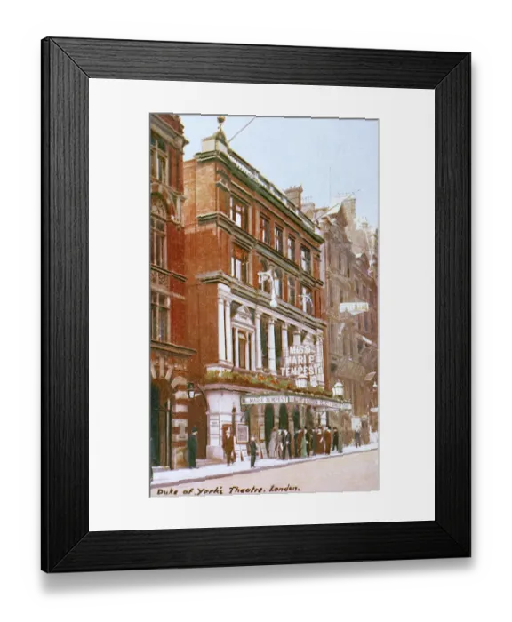 Framed Print : Duke of Yorks Theatre, St Martins Lane, London Framed Print : Duke of Yorks Theatre, St Martins Lane, London