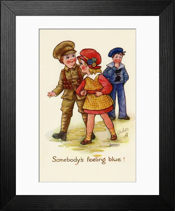 Framed Print : World War I patriotic Framed Print : World War I patriotic