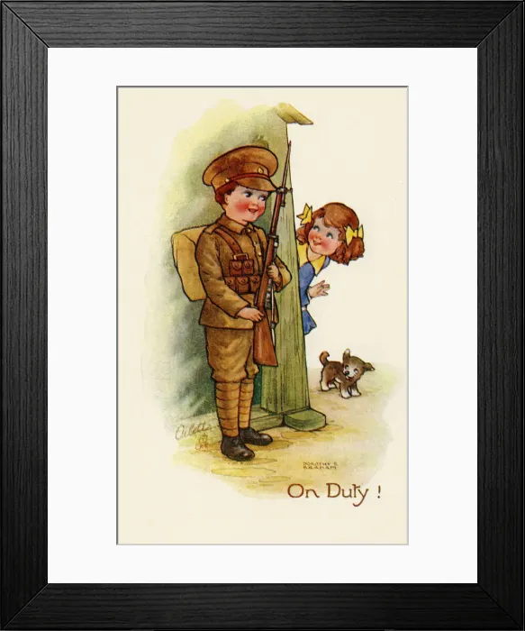 Framed Print : World War I patriotic Framed Print : World War I patriotic