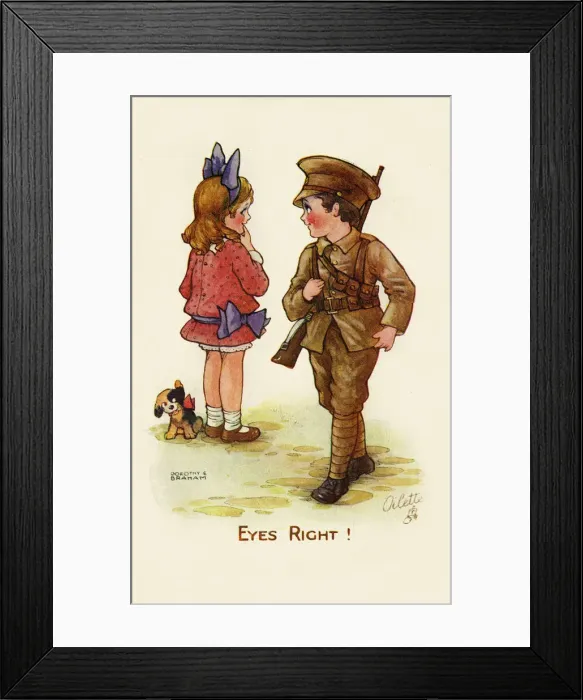 Framed Print : World War I patriotic Framed Print : World War I patriotic