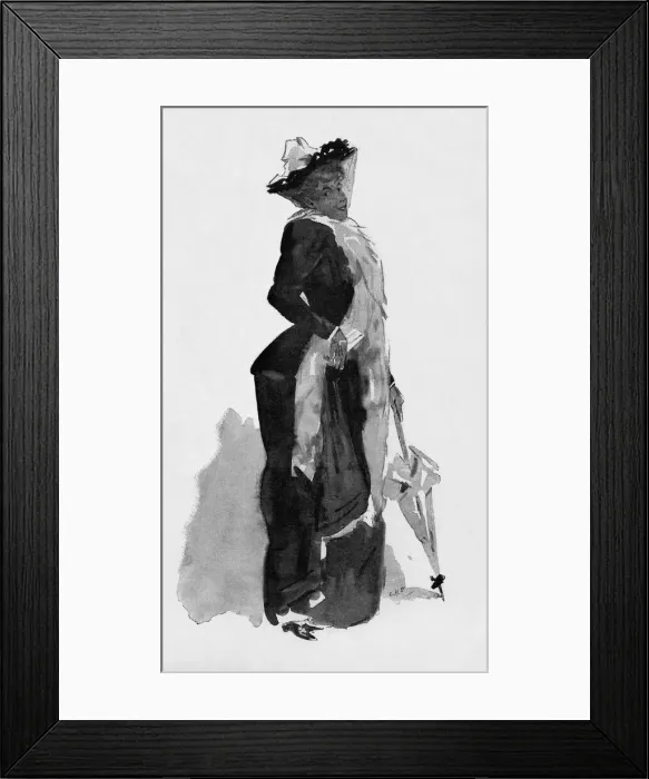 Framed Print : A Victorian woman Framed Print : A Victorian woman