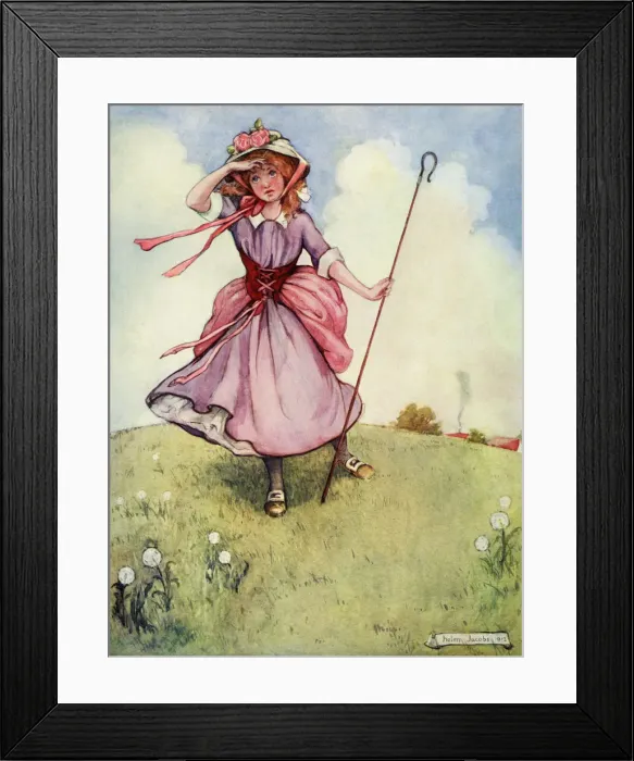 Framed Print : Little Bo-Peep Framed Print : Little Bo-Peep