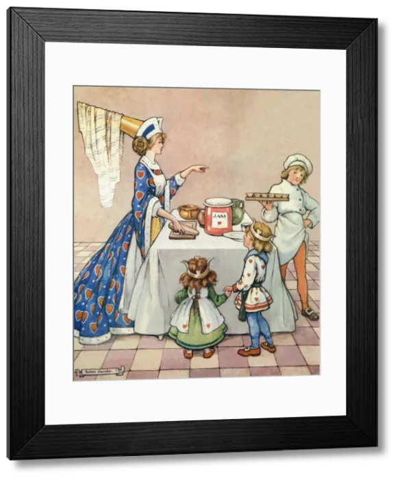 Framed Print : The Queen of Hearts Framed Print : The Queen of Hearts