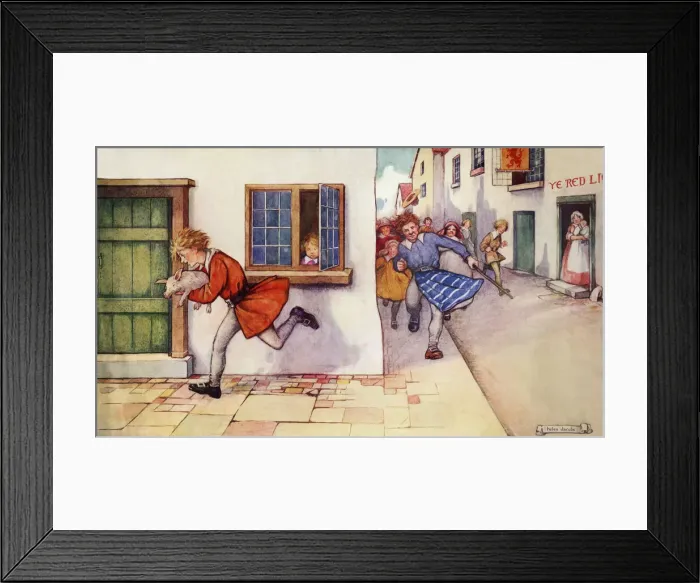 Framed Print : Tom Tom the Pipers Son Framed Print : Tom Tom the Pipers Son