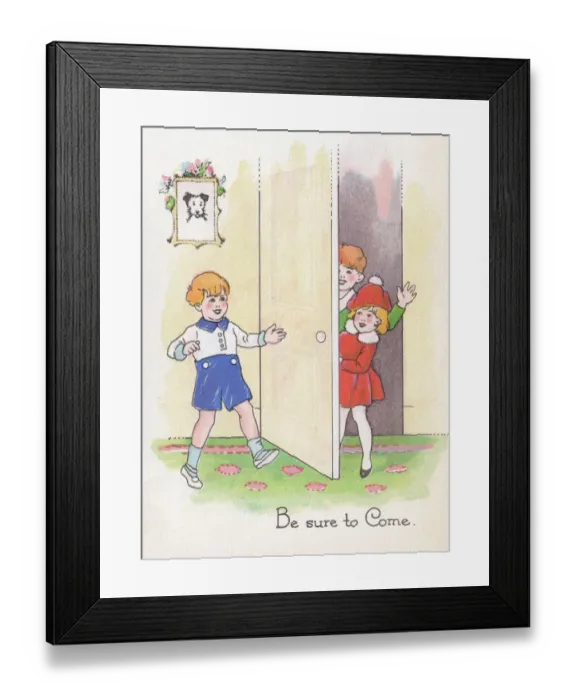 Framed Print : 1940s party invitation Framed Print : 1940s party invitation