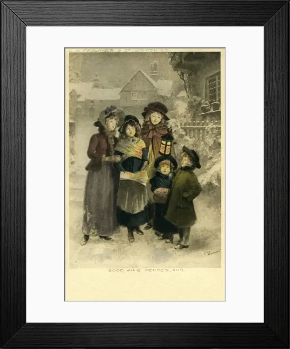 Framed Print : Good King Wenceslaus Framed Print : Good King Wenceslaus