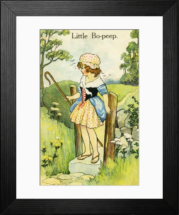 Framed Print : Little Bo-Peep Framed Print : Little Bo-Peep