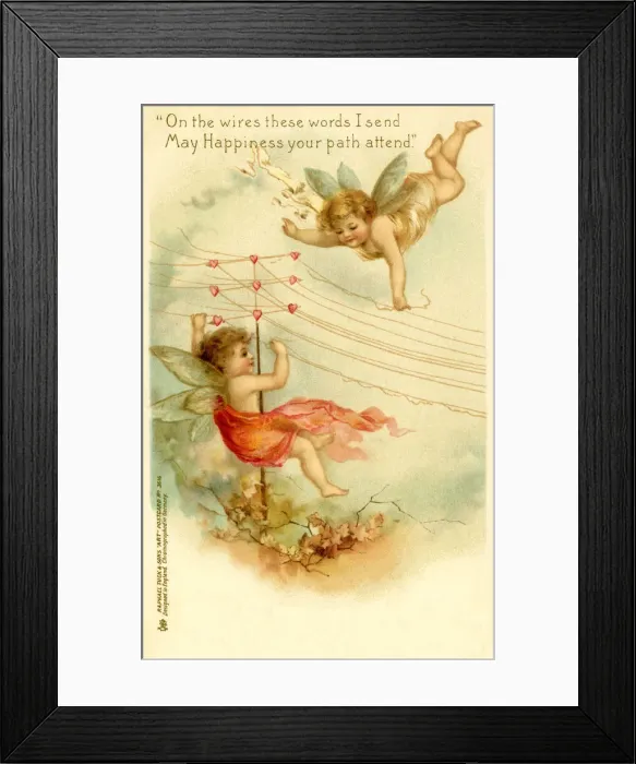 Framed Print : Loves telegraph Framed Print : Loves telegraph