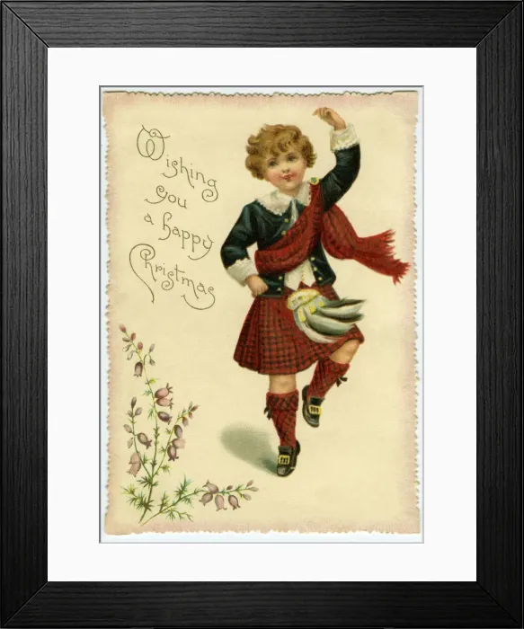 Framed Print : Scottish dancer Framed Print : Scottish dancer